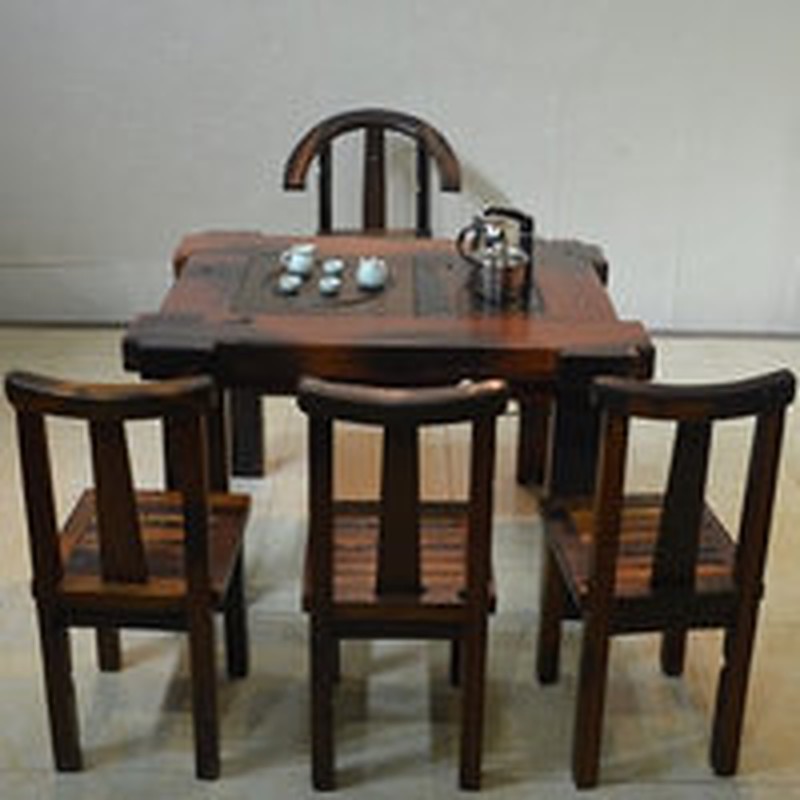 Bàn trà GTT-043 gỗ táu tàu thuyền