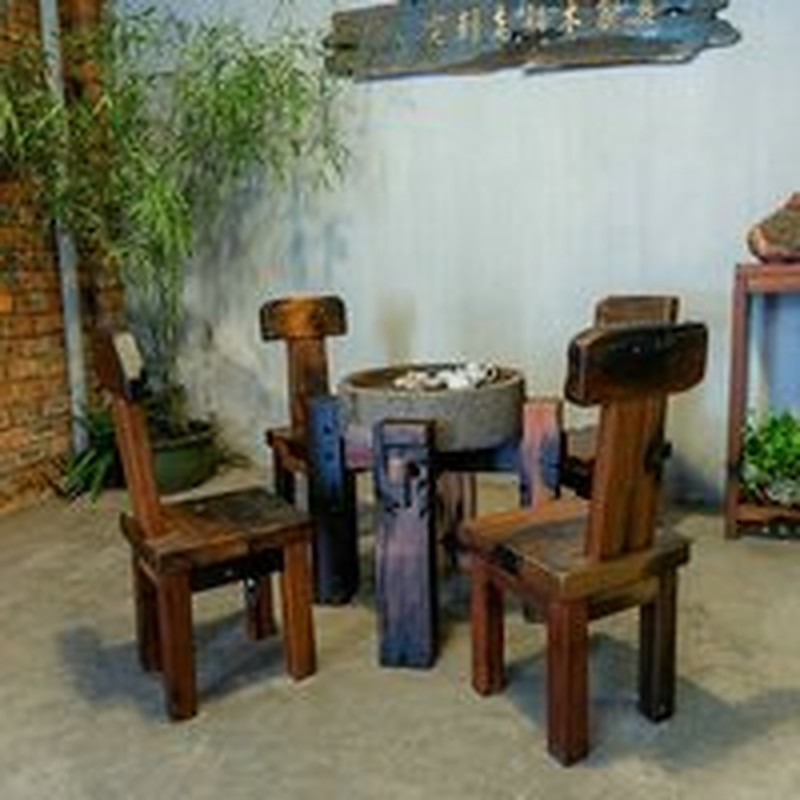 Bàn trà GTT-024 gỗ táu tàu thuyền