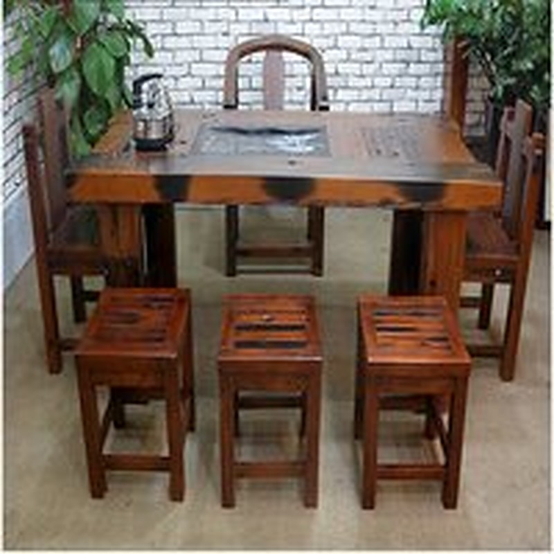 Bàn trà GTT-114 gỗ táu tàu thuyền
