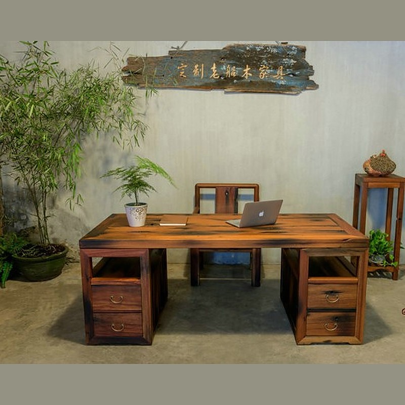 Bàn làm việc GTT-010 gỗ táu tàu thuyền