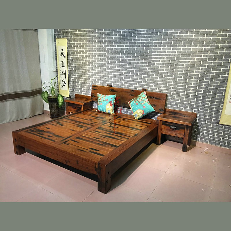 Giường ngủ GTT-104 gỗ tàu thuyền