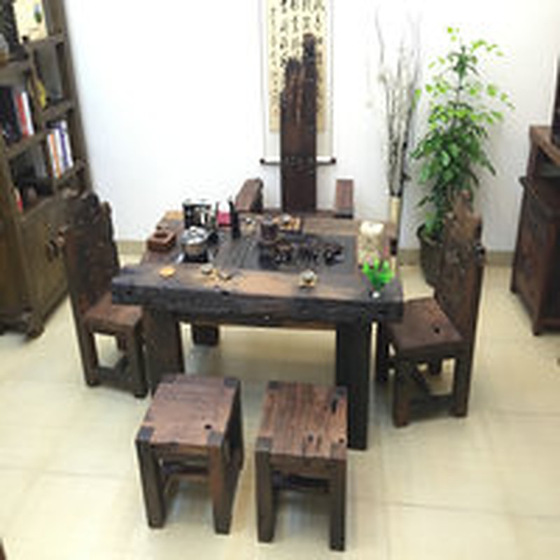 Bàn trà GTT-115 gỗ táu tàu thuyền