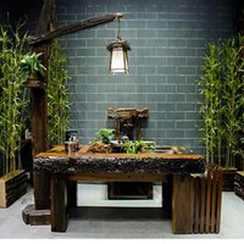 Bàn trà GTT-016 gỗ táu tàu thuyền