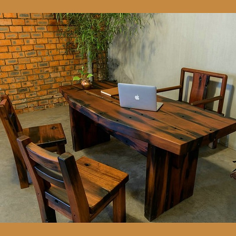 Bàn làm việc GTT-011 gỗ táu tàu thuyền