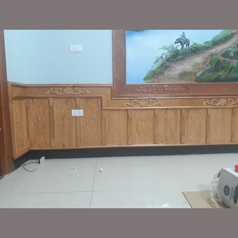 Lamri Gỗ Tự Nhiên Mẫu 06