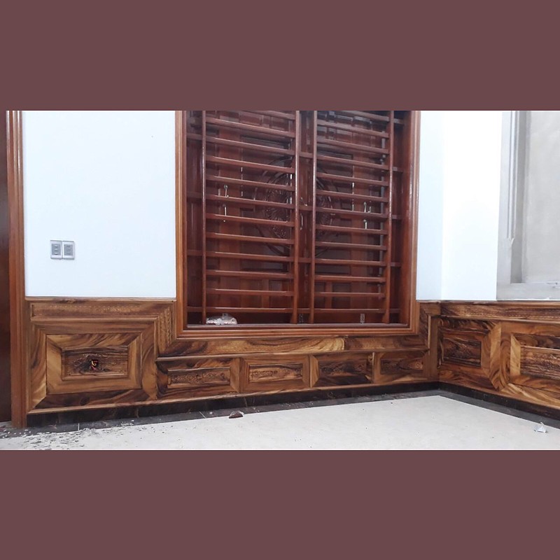 Lamri Gỗ Tự Nhiên Mẫu 08