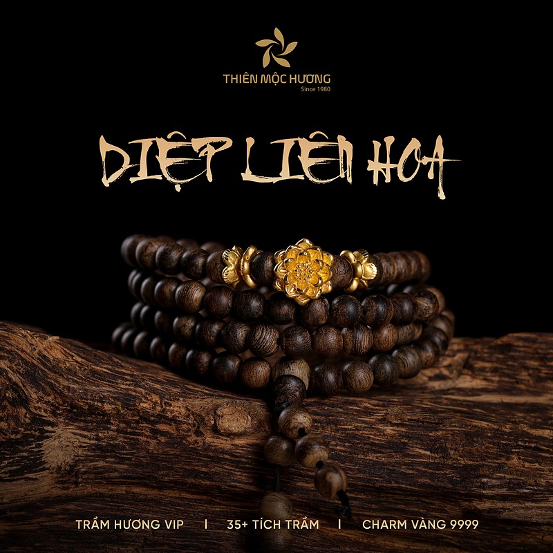 Vòng Tay Trầm Hương Diệp Liên Hoa – The Masterpiece Of Lotus